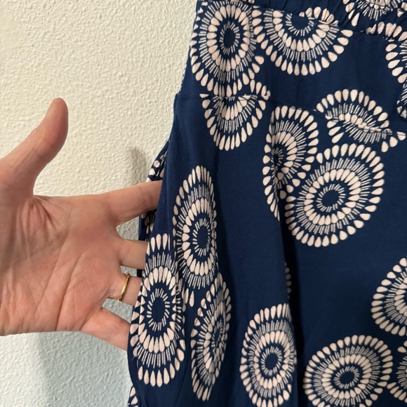 Buddha Pants Sunshine Harem Yoga Pants Navy Cotton Packable Relaxed Fit-Medium - Picture 6 of 9